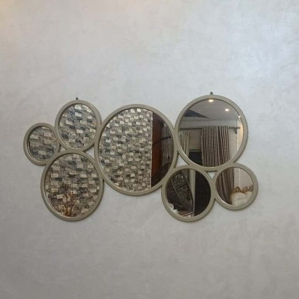 مرايا زجاج و خشب ام دي اف - 60×120×2 سم
