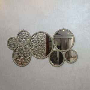 مرايا زجاج و خشب ام دي اف - 60×120×2 سم