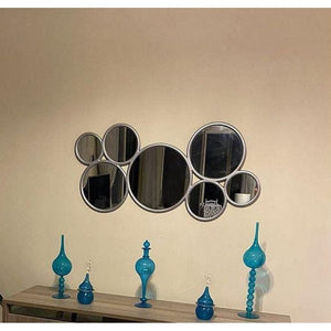 مرايا زجاج و خشب ام دي اف - 60×120×2 سم