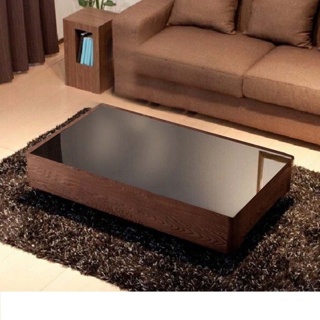 ترابيزة قهوة ام دي اف بني - 120×50×40 سم