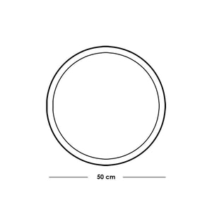 مرايا خشب ام دي اف - 50×50 سم
