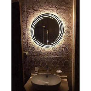 مرايا 70×70×4 سم - دافئ