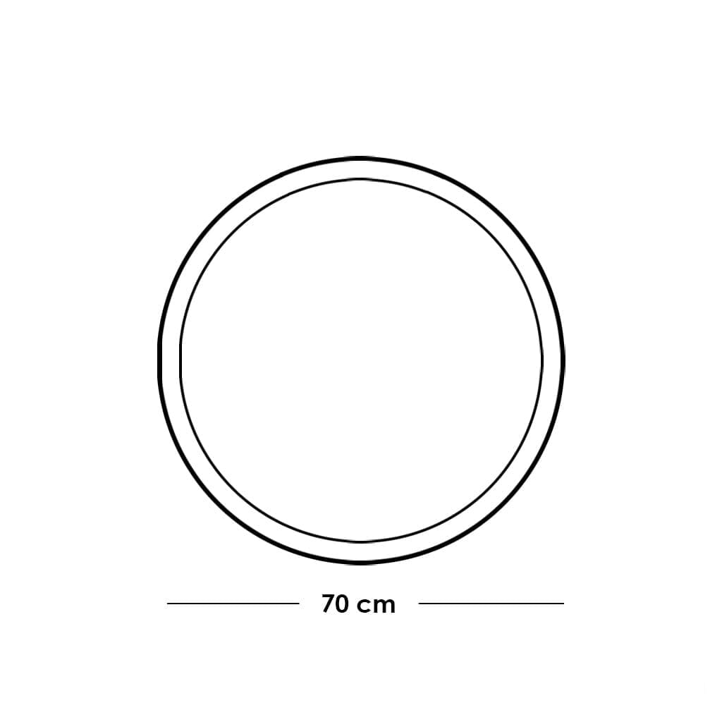 مرايا 70×70×4 سم - دافئ