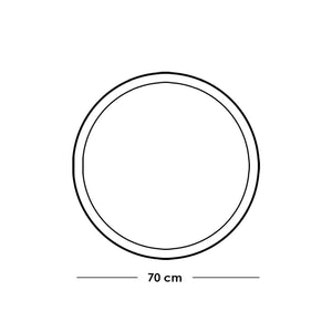 مرايا 70×70×4 سم - دافئ