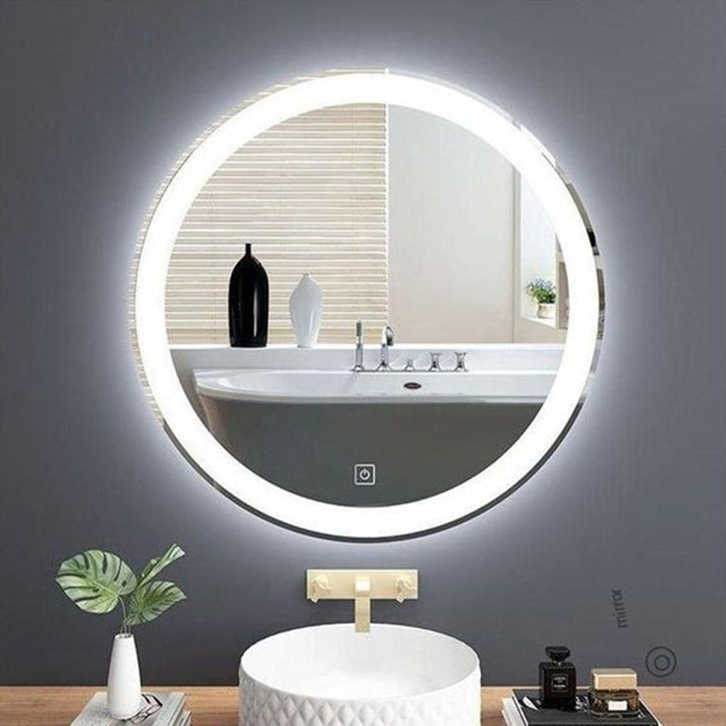 مرايا 70×70×4 سم - ابيض
