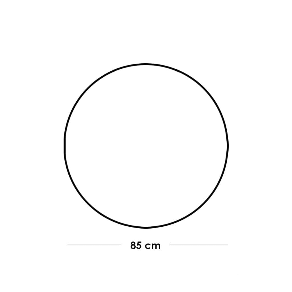 مرايا 85,40,25×85,40,25×2 سم - فضي