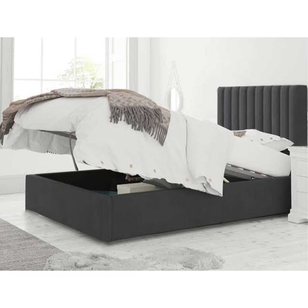 FUH.BS10M Bed 195×100×125 cm - Gray