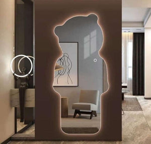 مرايا ليد زجاج فضى - 70×170×2 سم