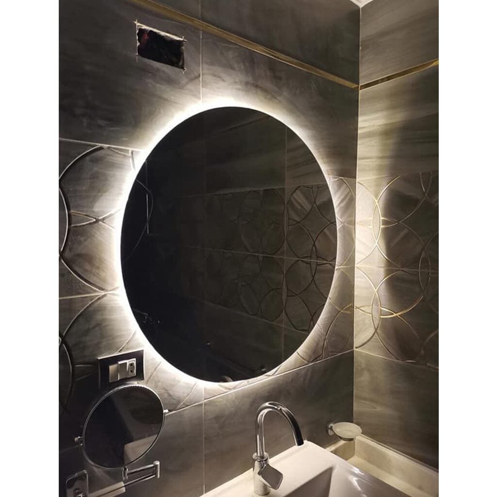 مرايا زجاج فضي - 60×60×2 سم