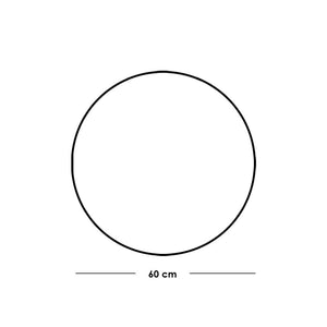 مرايا زجاج فضي - 60×60×2 سم