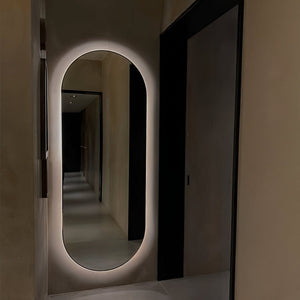 مرايا ليد زجاج فضي - 60×150×2 سم