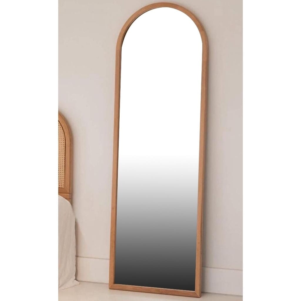 مرايا خشب ام دى اف و زجاج - 165×55×2 سم