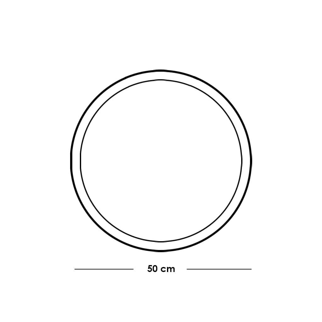مرايا خشب ام دي اف - 50×50 سم