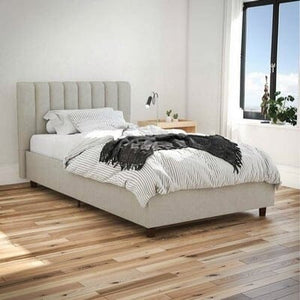 سرير خشب ام دى اف و المُلل خشب موسكي