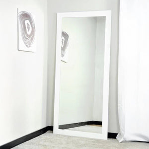 مرايا زجاج و ام دى اف أبيض - 70×170×2 سم