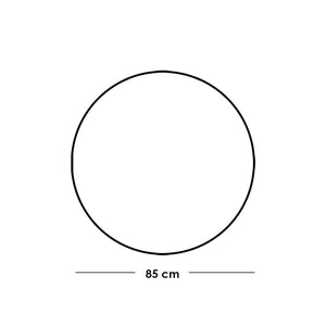 مرايا 85,40,25×85,40,25×2 سم - فضي