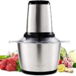 مفرمة لحوم كهربائية متعددة الوظائف - فضي