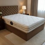 مرتبة كونكريت 100×200×20 سم اسفنج ريبوند - ابيض