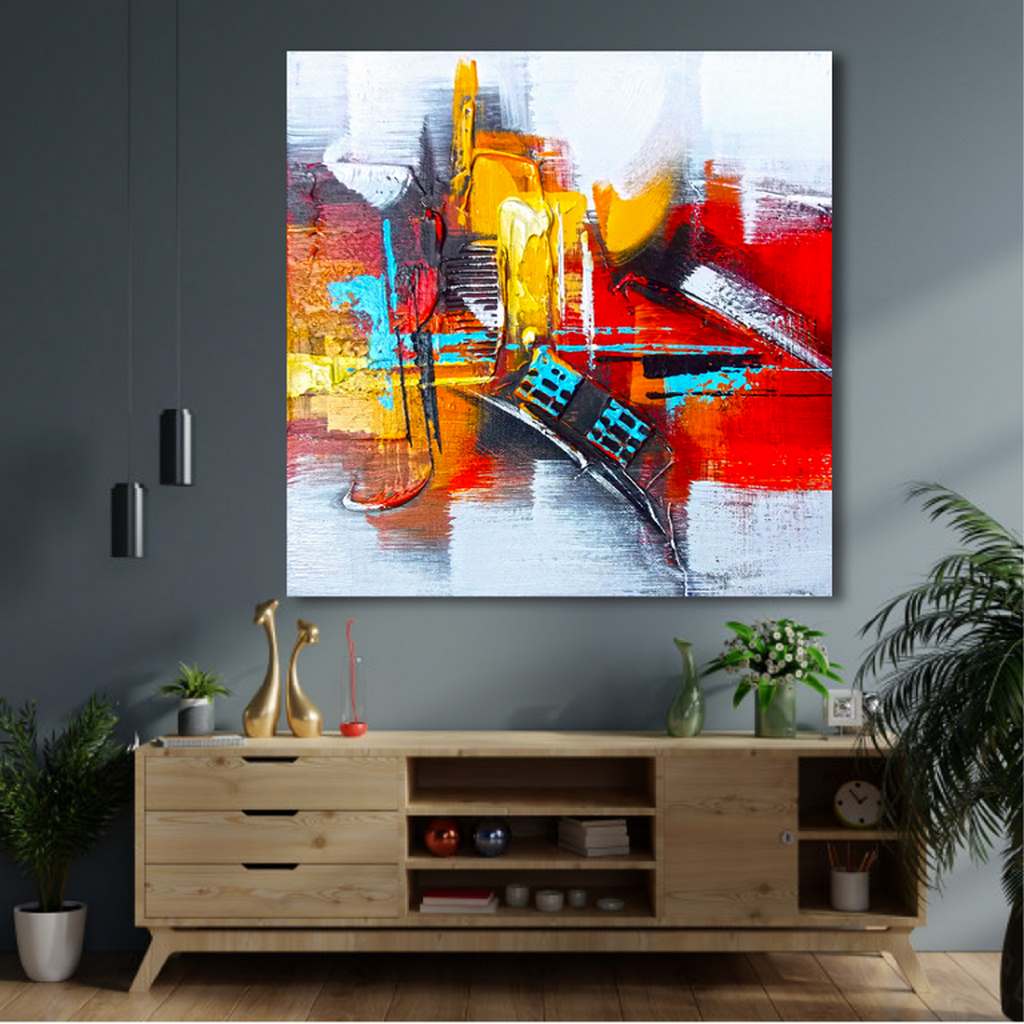 Print.G.MH033-1 تابلوه - متعدد الألوان