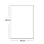 ⁦بطانية فرو  أخضر غامق - 150×100 سم⁩ - الصورة ⁦2⁩